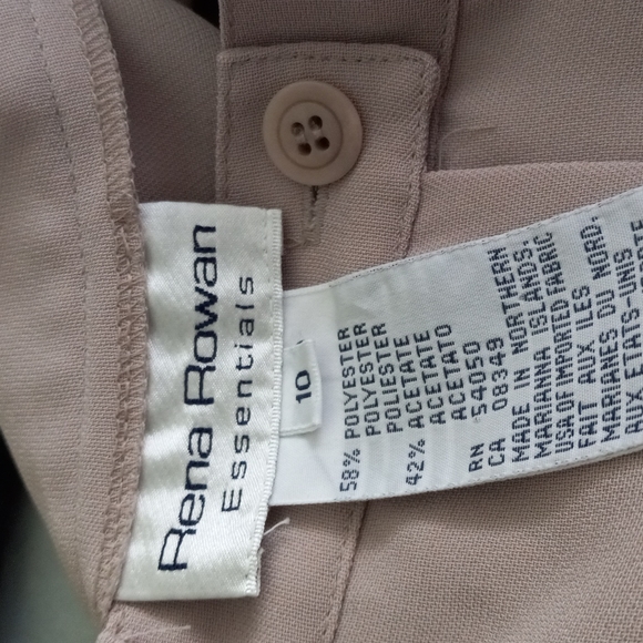 Rena Rowan Sz 10 Oversized Highrise, baggy Dress Trouser/Pant - Picture 8 of 8